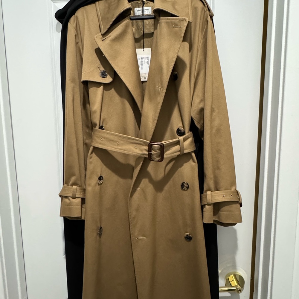 Classic Tan Trench Coat